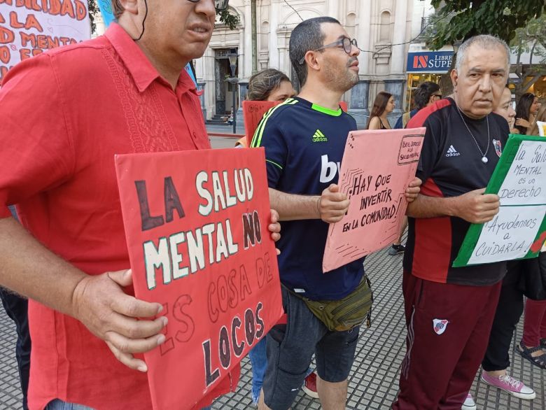 Se realizó una nueva marcha por la salud mental