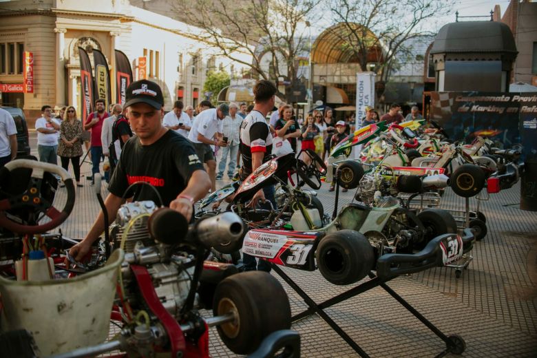 Semana del Karting: Se realizó el lanzamiento oficial con un gran evento en el centro de la ciudad