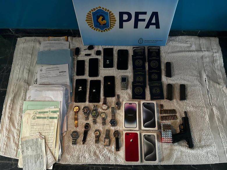 PFA desbarató una mega banda transnacional que contrabandeaba celulares robados 