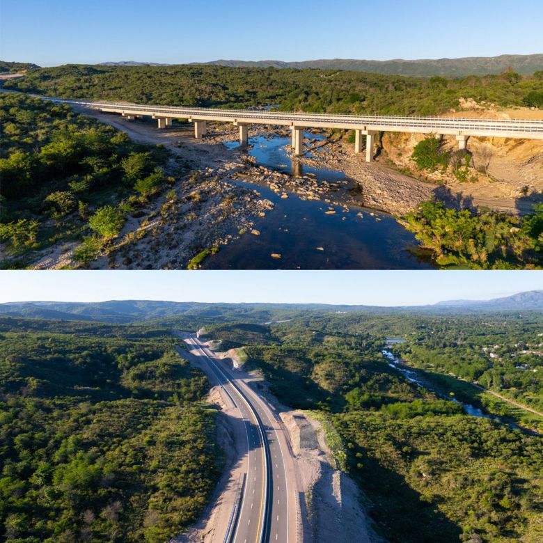 “La Provincia inauguró un tramo nuevo de la autovía Punilla que generará un nuevo desarrollo turístico para esa zona”