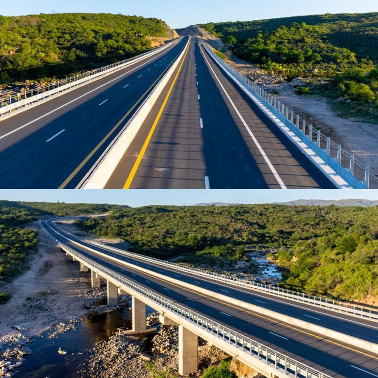 “La Provincia inauguró un tramo nuevo de la autovía Punilla que generará un nuevo desarrollo turístico para esa zona”