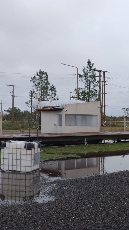 Temporal en Ordóñez: una tormenta con vientos intensos dañó viviendas y hubo evacuados