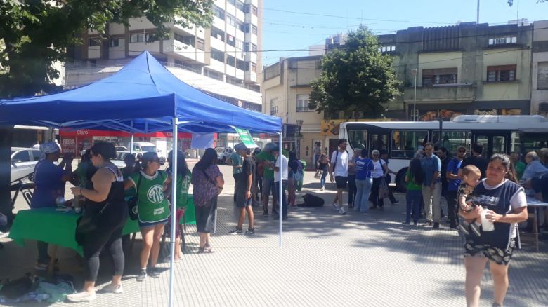 En Río Cuarto también se realizó una jornada de protesta contra el gobierno nacional