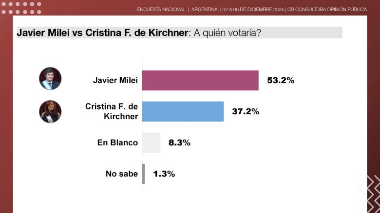 Milei llega a su primer año de gestión en su mejor momento con la opinión pública, en su imagen personal y su gestión