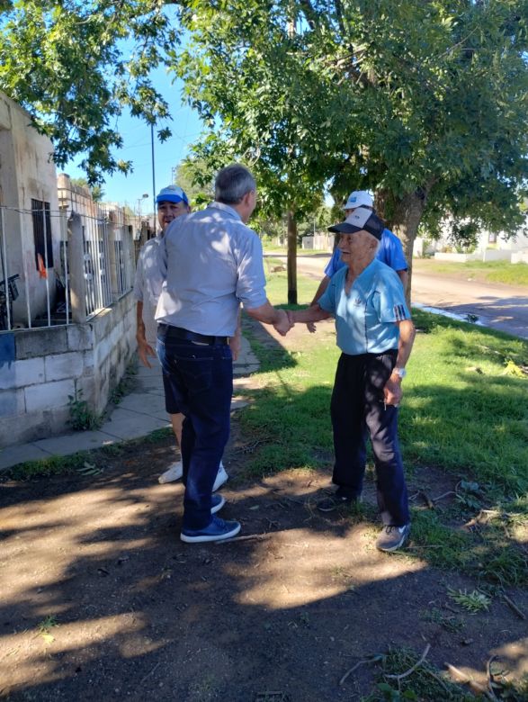 El Intendente De Rivas recorre los barrios afectados tras el temporal