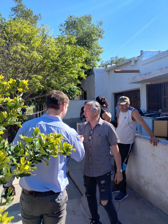 El Intendente De Rivas recorre los barrios afectados tras el temporal