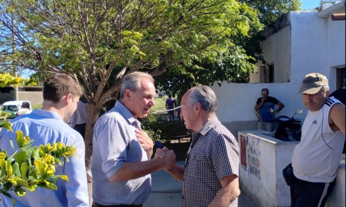 El Intendente De Rivas recorre los barrios afectados tras el temporal