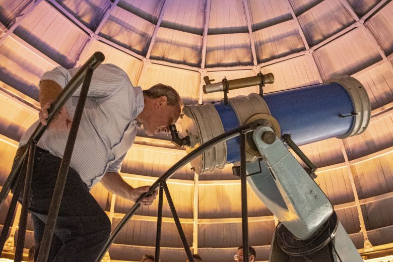 Se puso en valor el observatorio astronómico del colegio Nacional