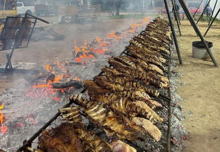 Serrano despidió el año junto a sus vecinos