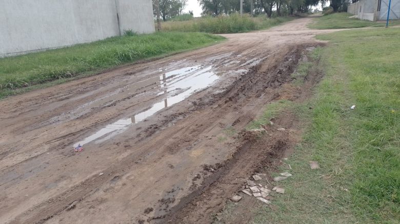 Malestar de vecinos ante el estado intransitable de algunas calles 