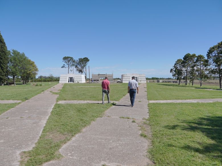 Amplían el cementerio de Monte de los Gauchos 